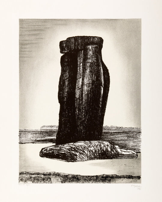 Henry Moore, Stonehenge VIII: Sentinel, 1973