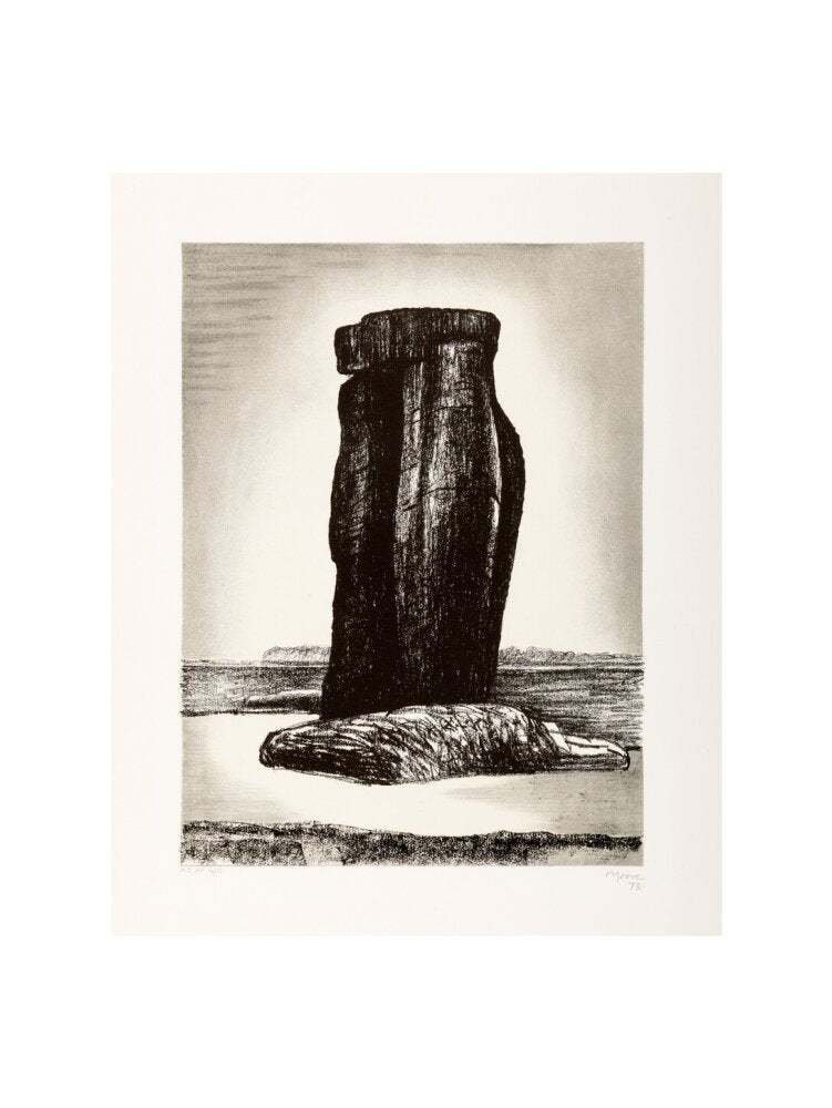 Henry Moore, Stonehenge VIII: Sentinel, 1973