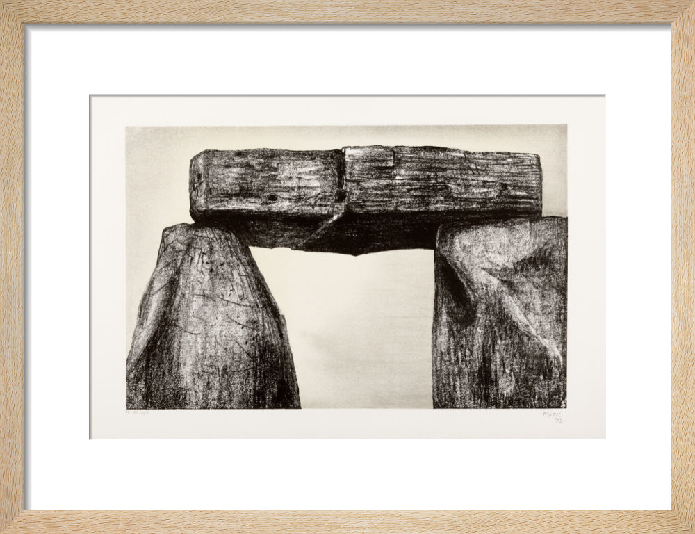 Henry Moore, Stonehenge I: Balancing Lintel, 1973