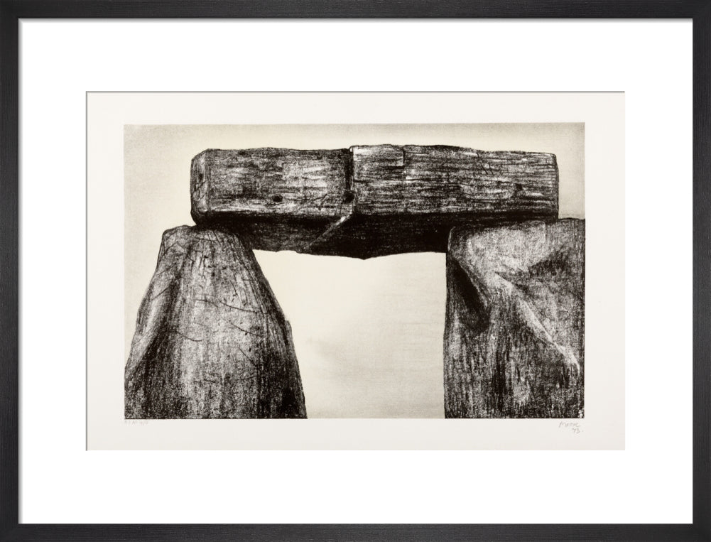 Henry Moore, Stonehenge I: Balancing Lintel, 1973