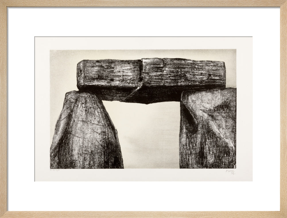 Henry Moore, Stonehenge I: Balancing Lintel, 1973