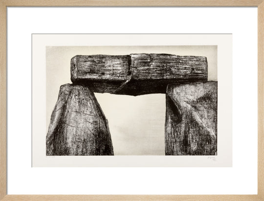 Henry Moore, Stonehenge I: Balancing Lintel, 1973
