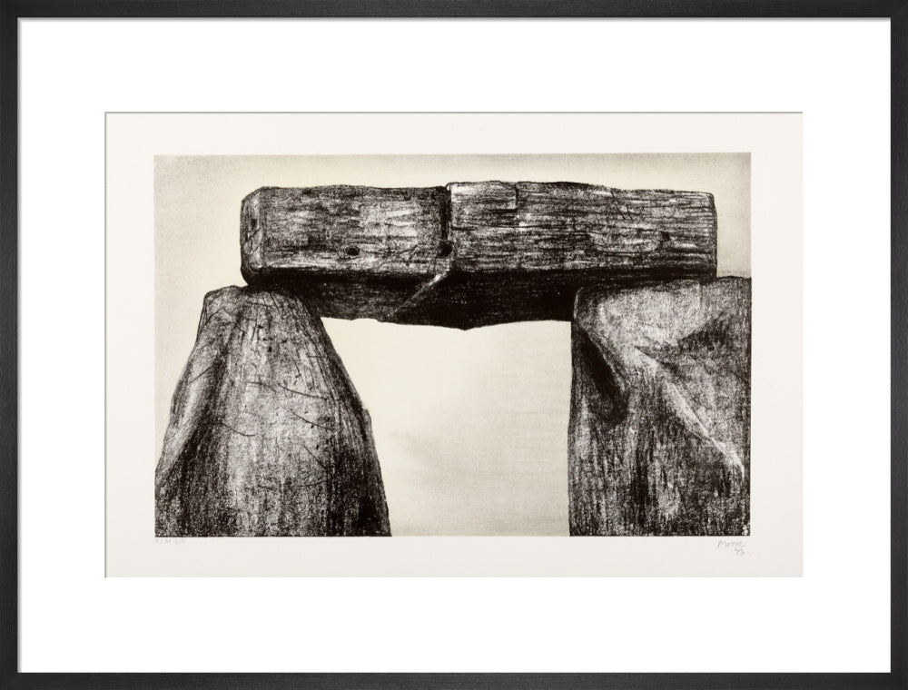Henry Moore, Stonehenge I: Balancing Lintel, 1973