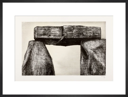 Henry Moore, Stonehenge I: Balancing Lintel, 1973