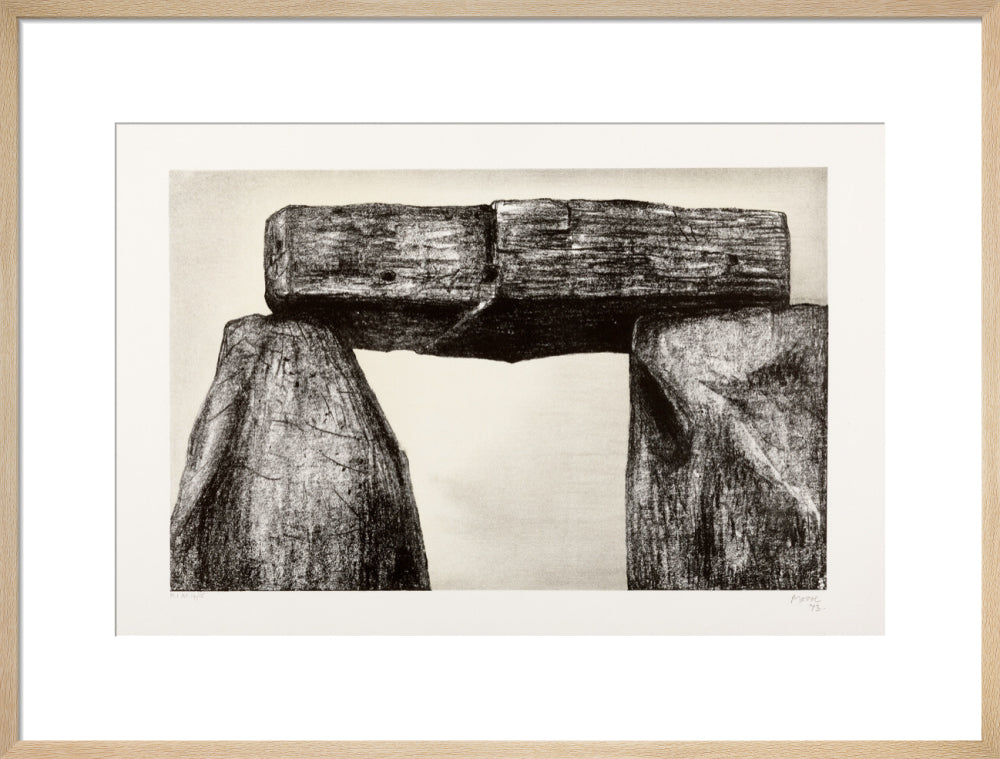 Henry Moore, Stonehenge I: Balancing Lintel, 1973