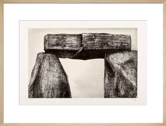 Henry Moore, Stonehenge I: Balancing Lintel, 1973