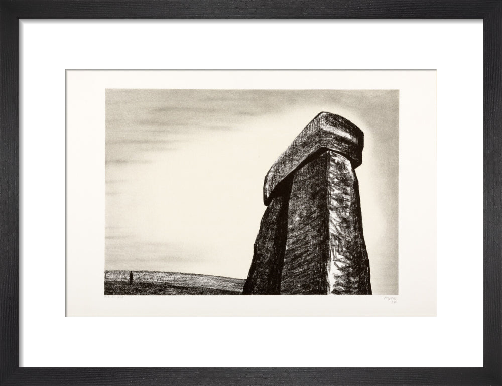 Henry Moore, Stonehenge III: Against the Sky, 1973