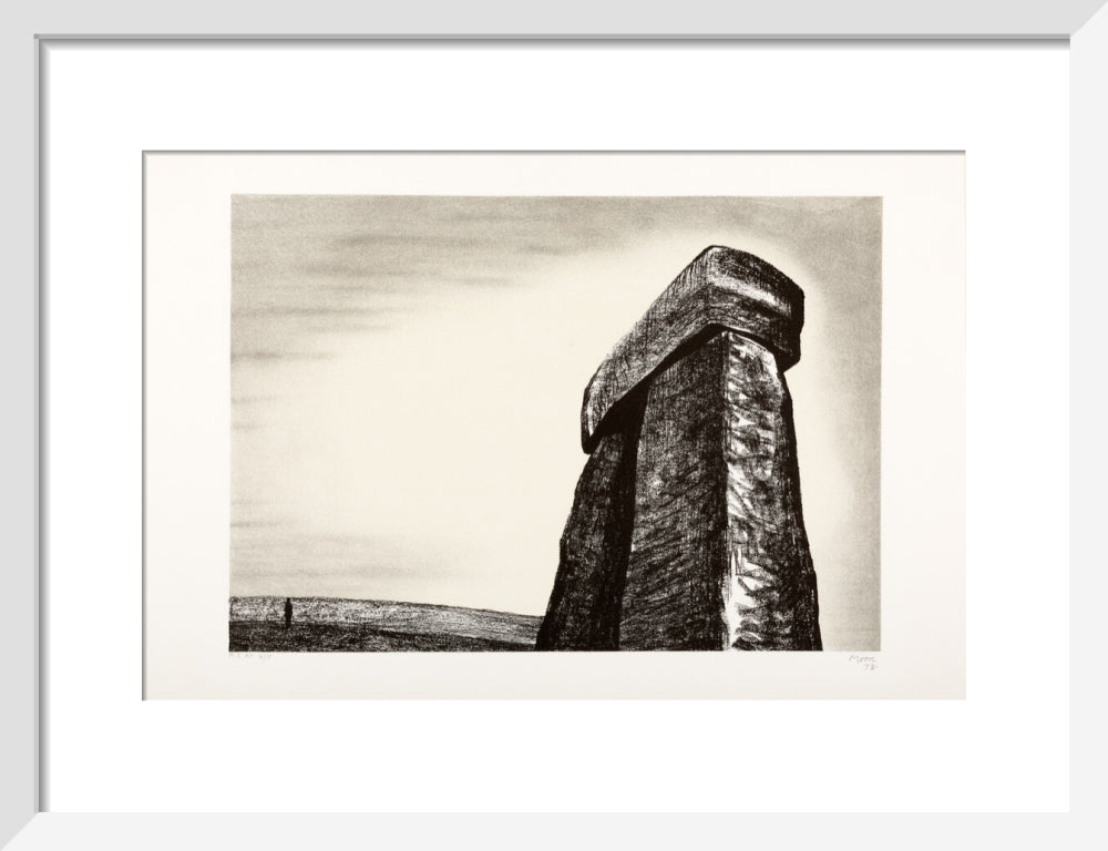 Henry Moore, Stonehenge III: Against the Sky, 1973