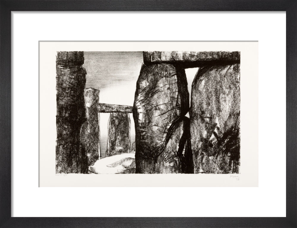Henry Moore, Stonehenge IV: Inside the Circle, 1973