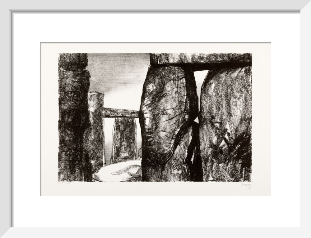 Henry Moore, Stonehenge IV: Inside the Circle, 1973