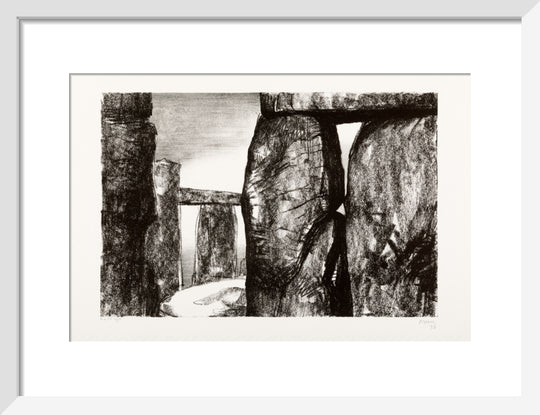 Henry Moore, Stonehenge IV: Inside the Circle, 1973