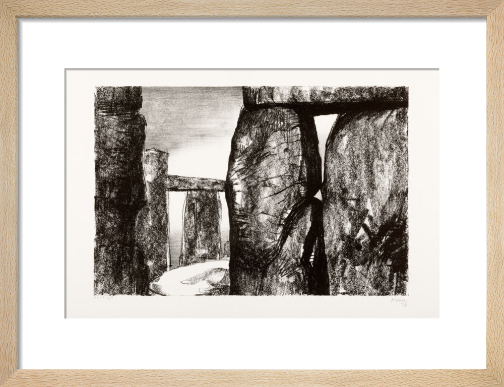 Henry Moore, Stonehenge IV: Inside the Circle, 1973