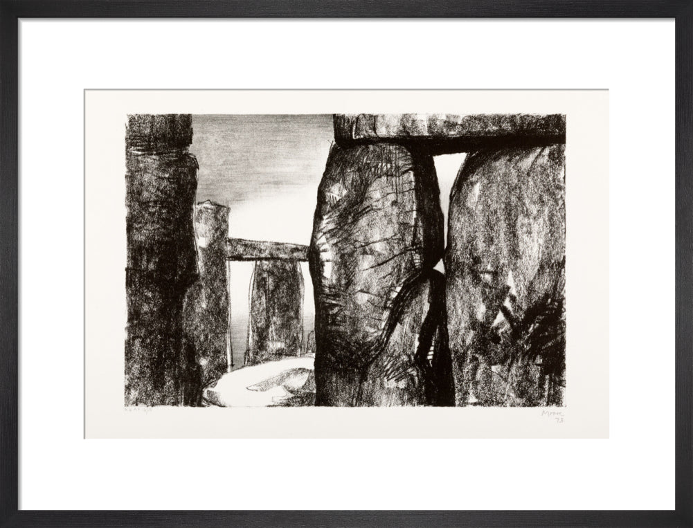 Henry Moore, Stonehenge IV: Inside the Circle, 1973