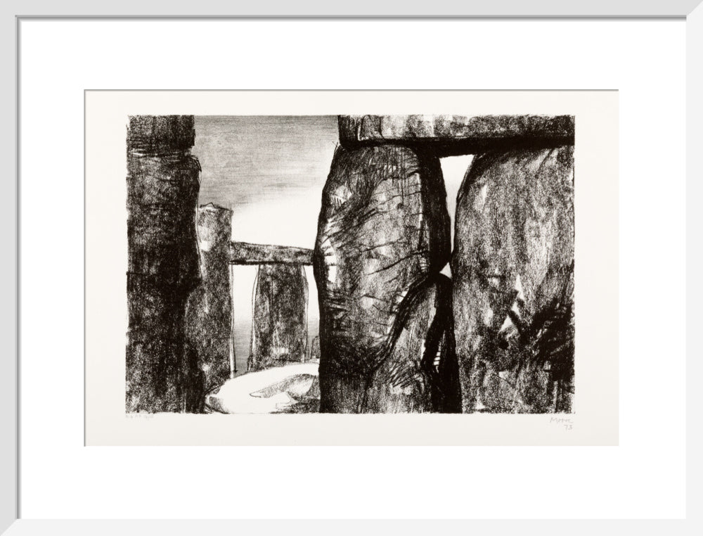 Henry Moore, Stonehenge IV: Inside the Circle, 1973