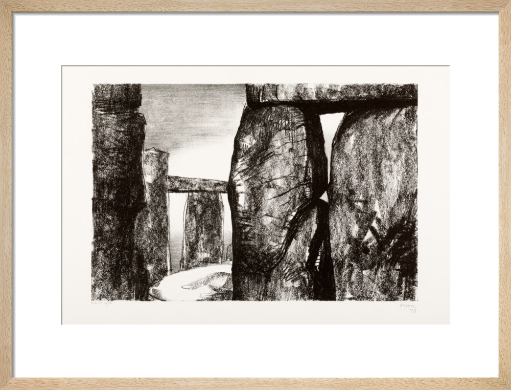 Henry Moore, Stonehenge IV: Inside the Circle, 1973