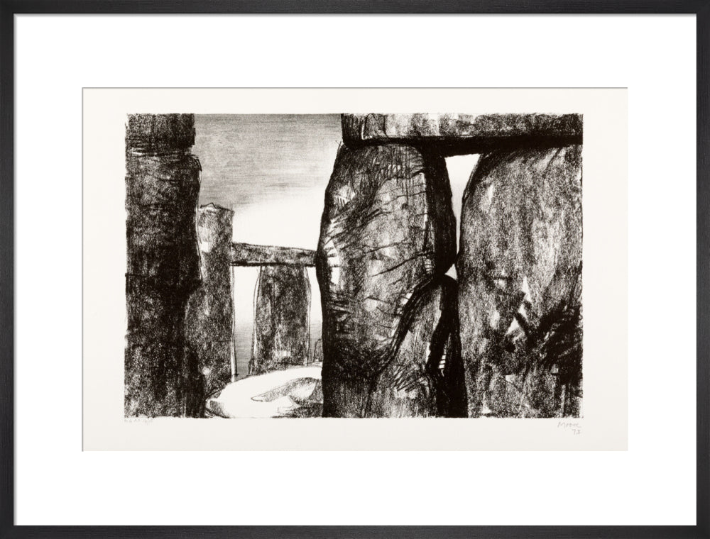 Henry Moore, Stonehenge IV: Inside the Circle, 1973