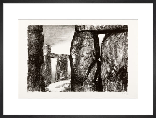 Henry Moore, Stonehenge IV: Inside the Circle, 1973