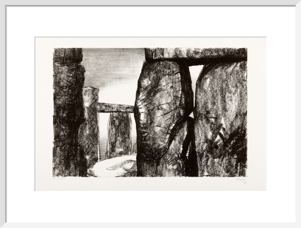 Henry Moore, Stonehenge IV: Inside the Circle, 1973