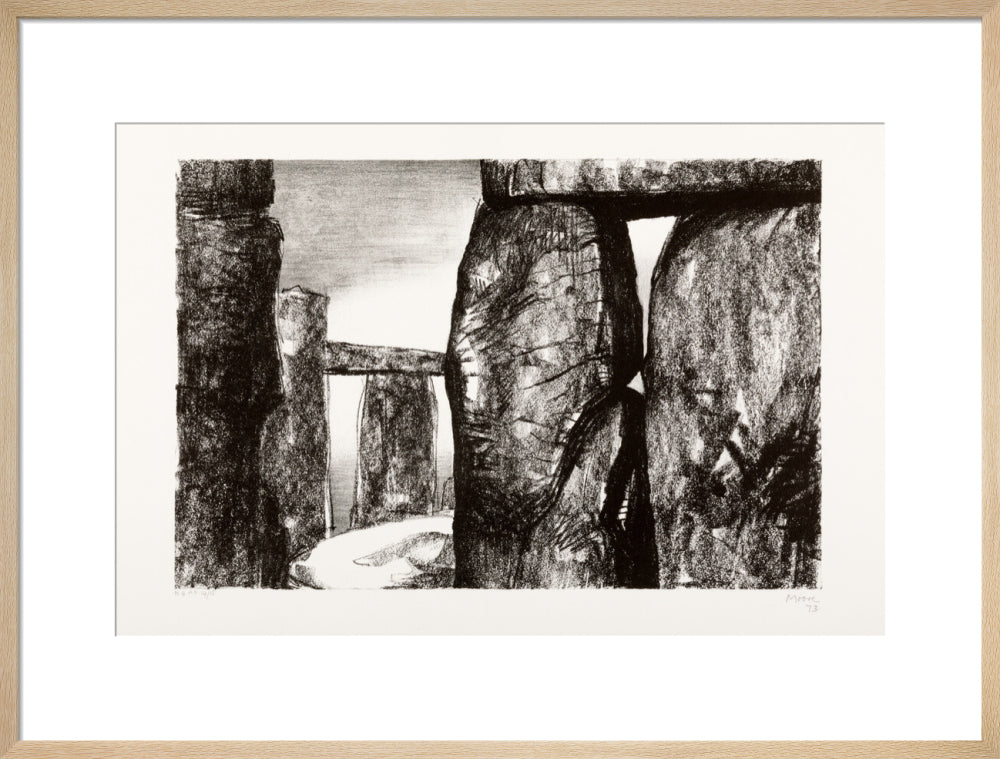 Henry Moore, Stonehenge IV: Inside the Circle, 1973