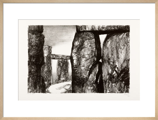 Henry Moore, Stonehenge IV: Inside the Circle, 1973