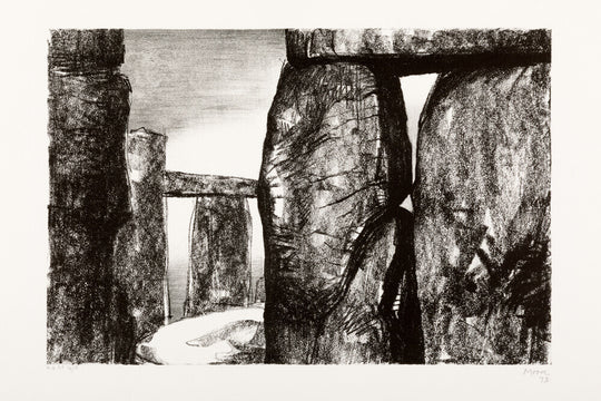 Henry Moore, Stonehenge IV: Inside the Circle, 1973