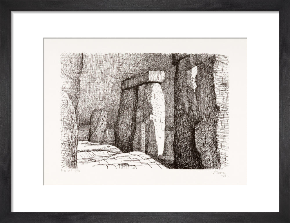 Henry Moore, Stonehenge A, 1973