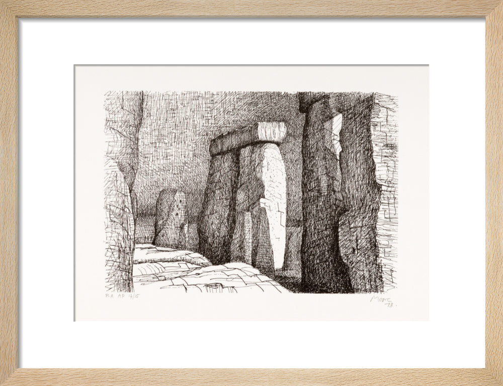 Henry Moore, Stonehenge A, 1973