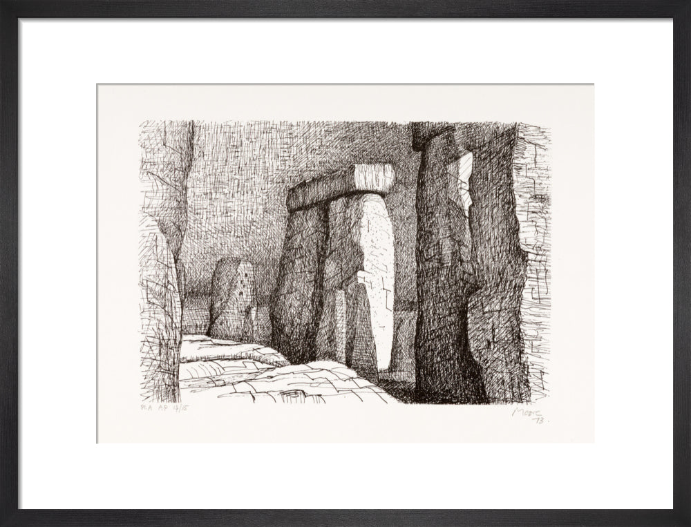 Henry Moore, Stonehenge A, 1973