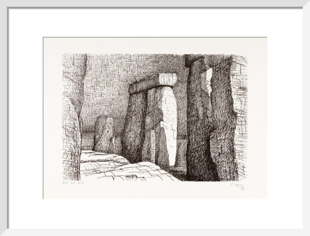 Henry Moore, Stonehenge A, 1973