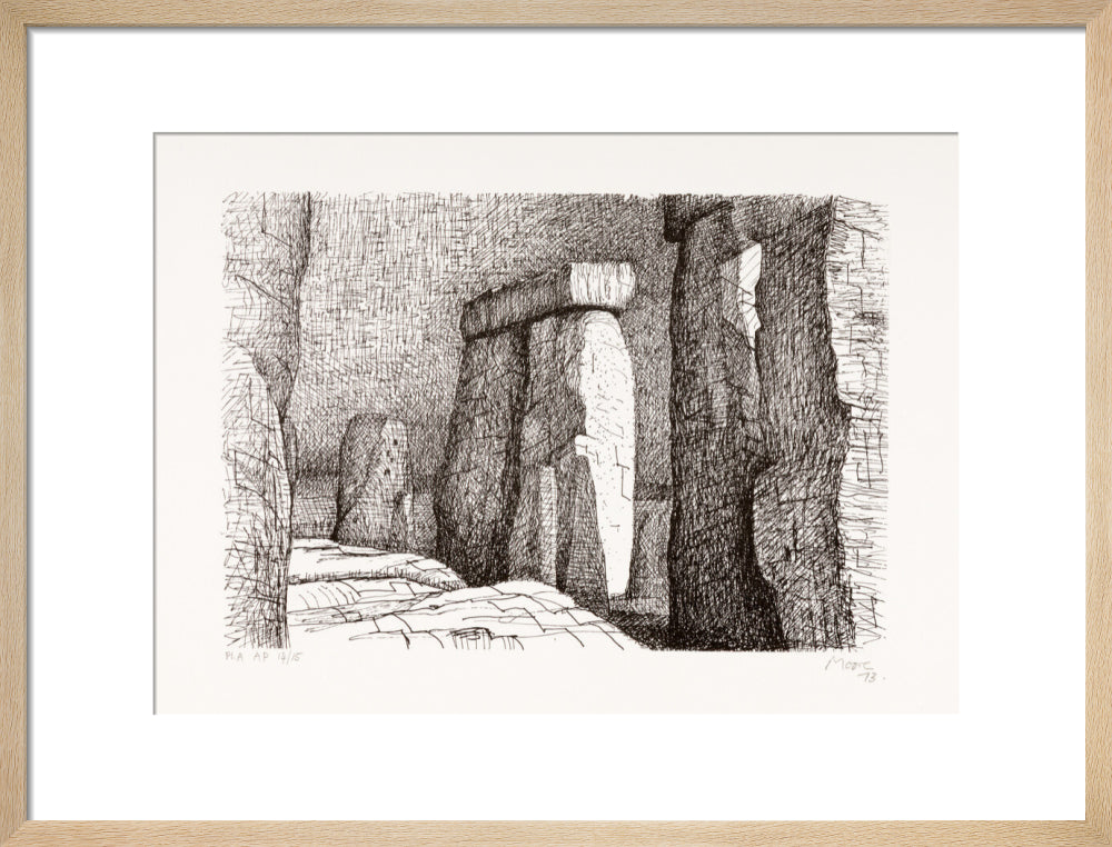 Henry Moore, Stonehenge A, 1973
