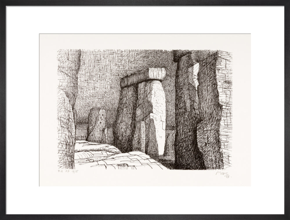 Henry Moore, Stonehenge A, 1973