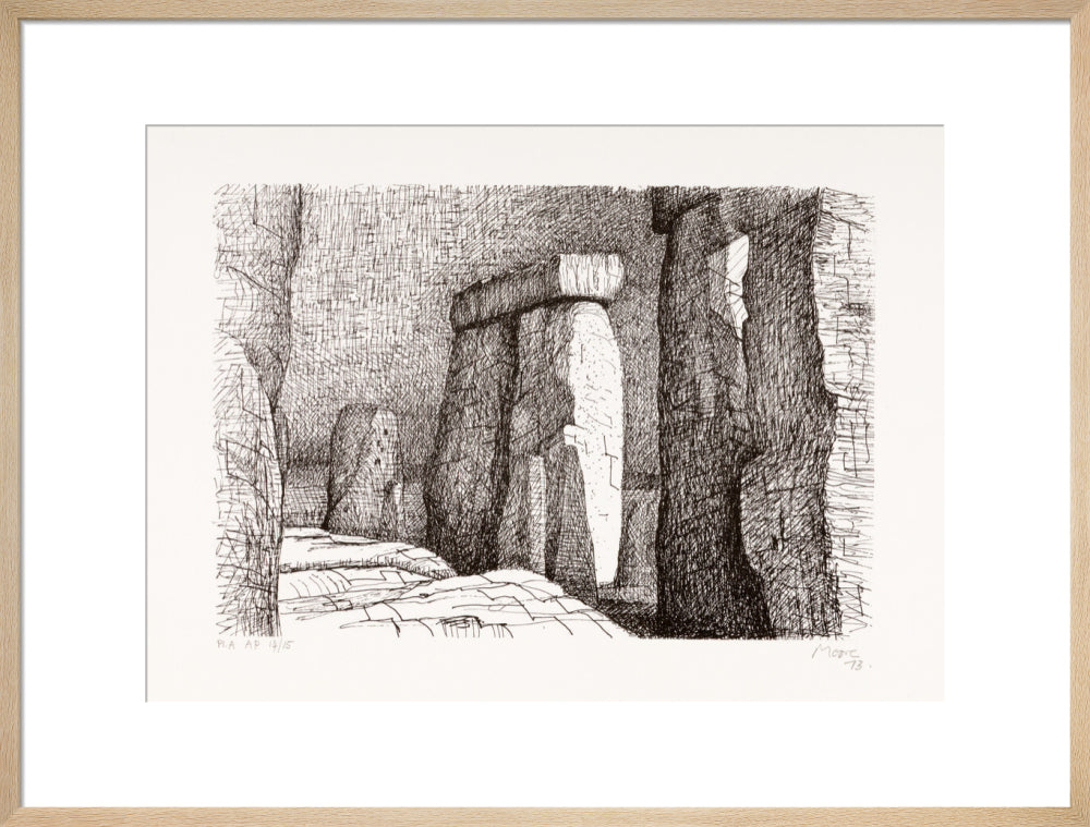 Henry Moore, Stonehenge A, 1973