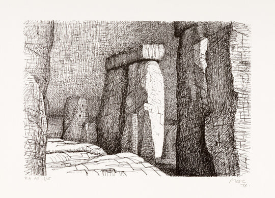 Henry Moore, Stonehenge A, 1973