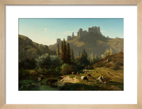 Rosa Bonheur, Landscape with Cattle, 1856
