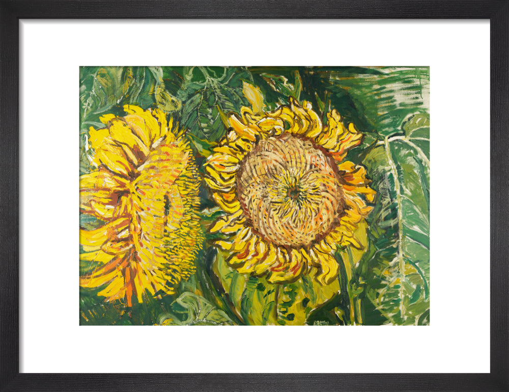 John Randall Bratby, Sunflowers, 1969