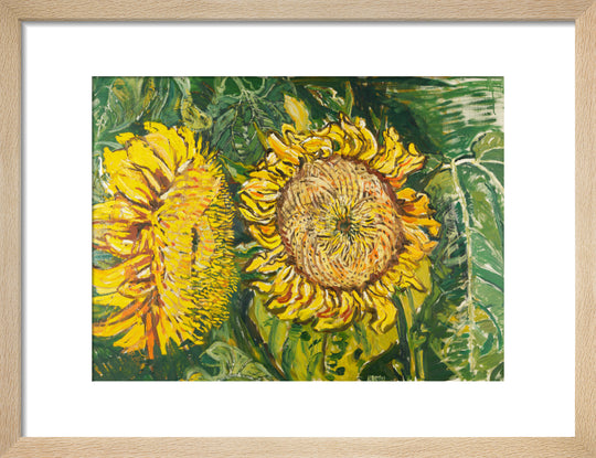 John Randall Bratby, Sunflowers, 1969