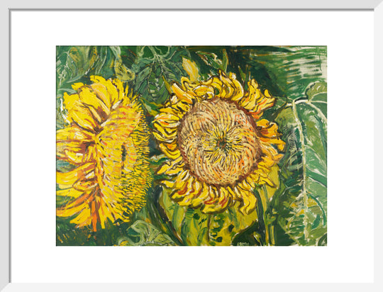 John Randall Bratby, Sunflowers, 1969