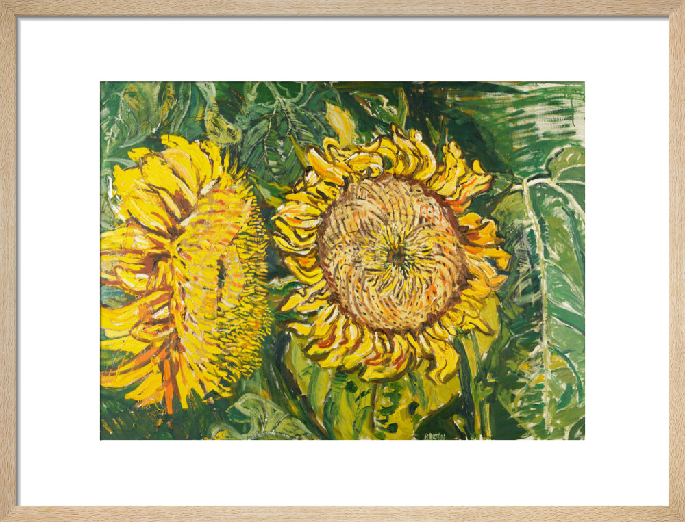 John Randall Bratby, Sunflowers, 1969