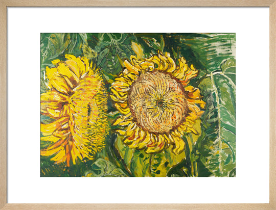 John Randall Bratby, Sunflowers, 1969