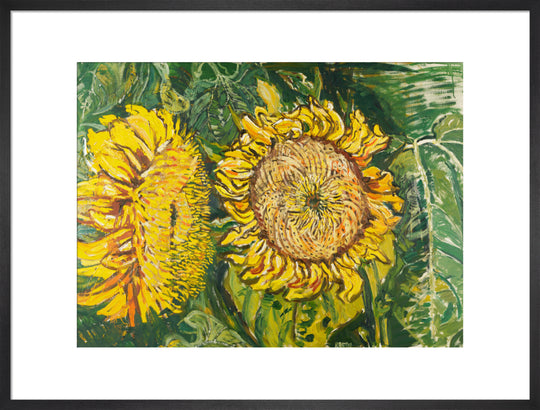 John Randall Bratby, Sunflowers, 1969