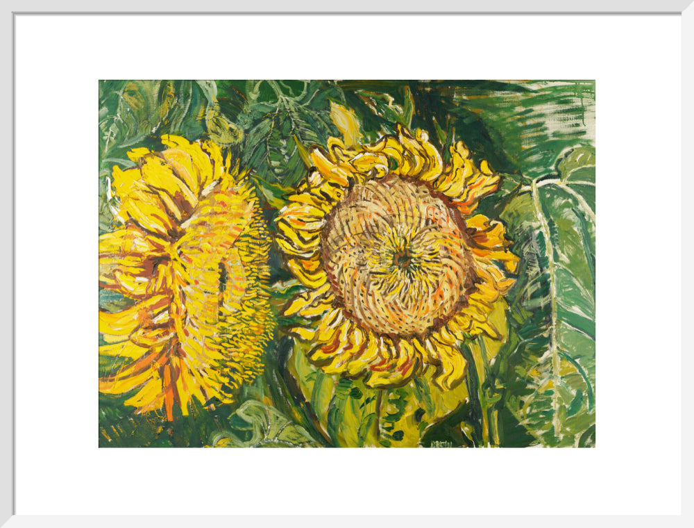 John Randall Bratby, Sunflowers, 1969