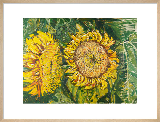 John Randall Bratby, Sunflowers, 1969