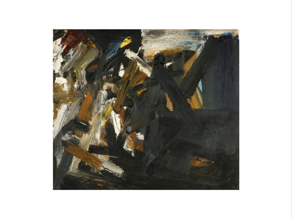 Bernard Cohen , Time/Black