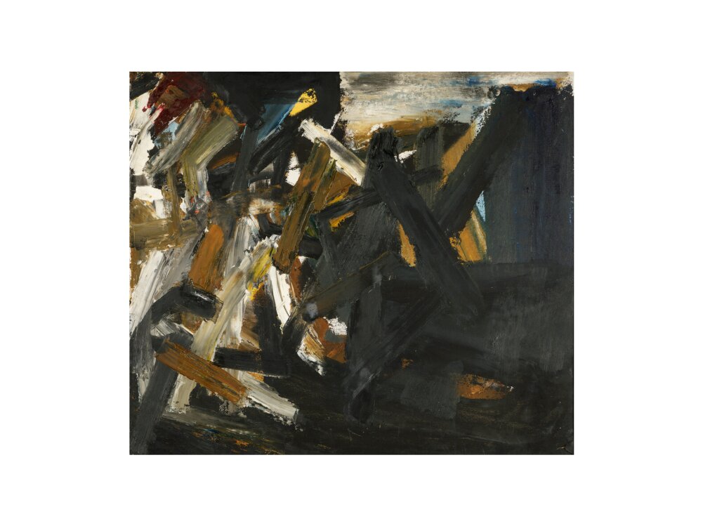 Bernard Cohen , Time/Black