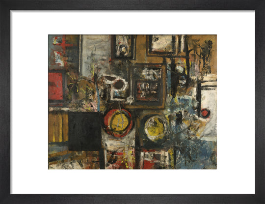 Alan Davie, Interior, Exterior, 1950,