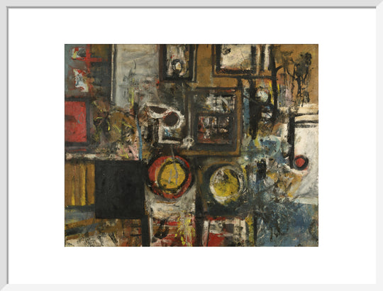 Alan Davie, Interior, Exterior, 1950,
