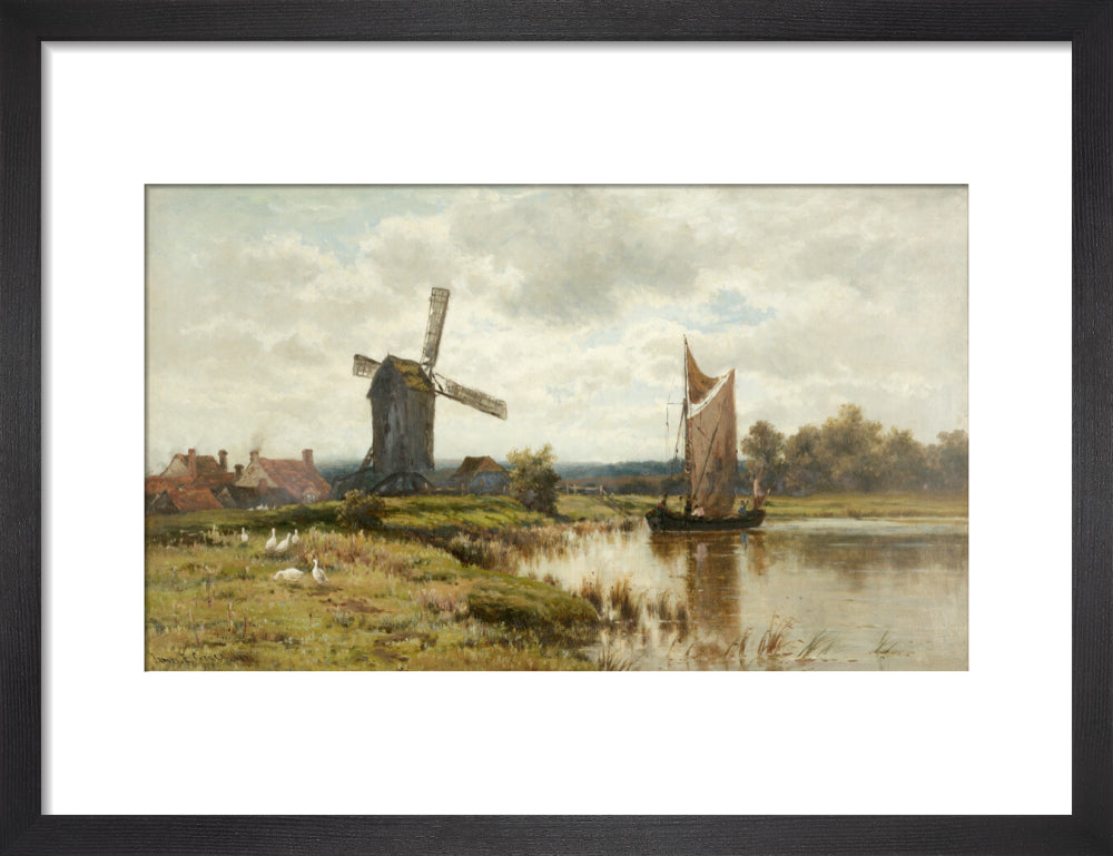 James Edward Grace, On the River Arun Lledr, 1878