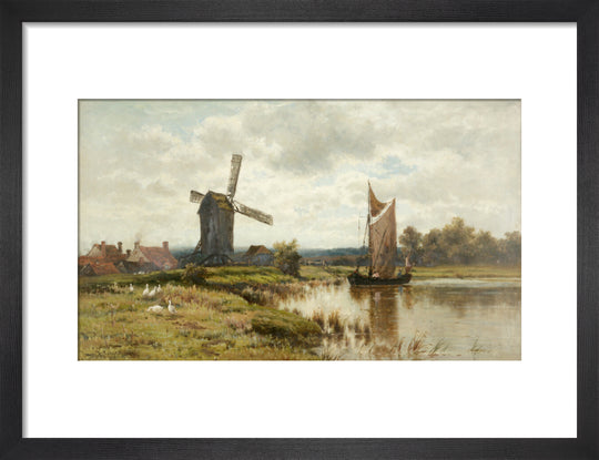 James Edward Grace, On the River Arun Lledr, 1878
