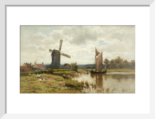 James Edward Grace, On the River Arun Lledr, 1878