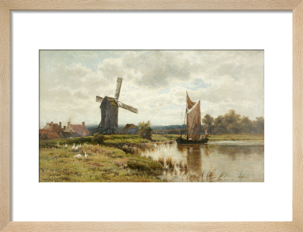 James Edward Grace, On the River Arun Lledr, 1878